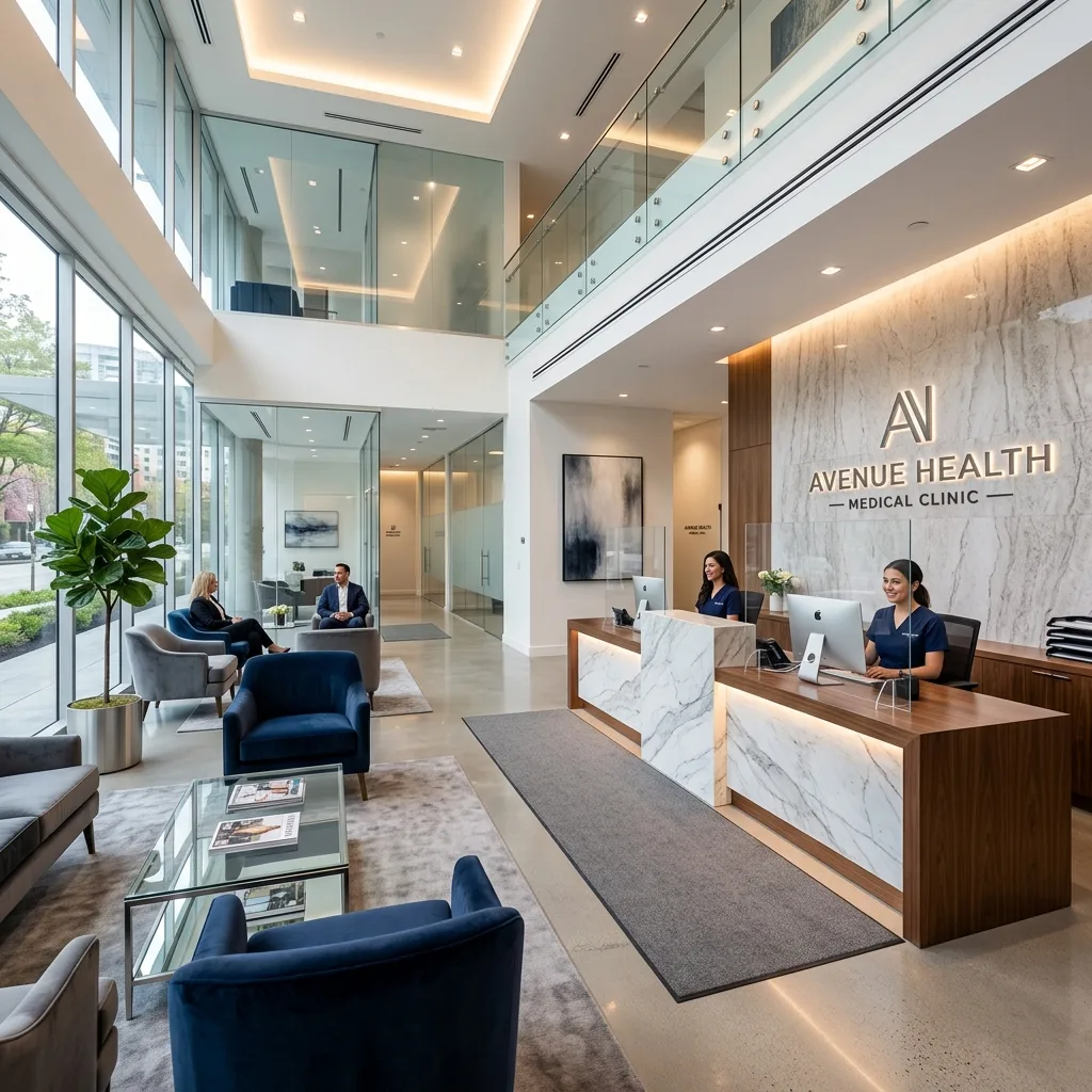 Modern Clinic Lobby